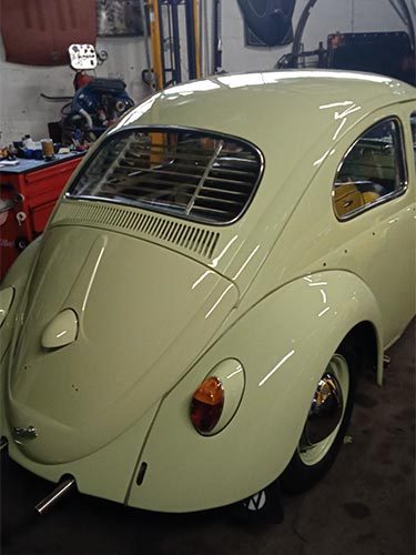 Polissage peinture Volkswagen finition concours — Euskadi R Cool